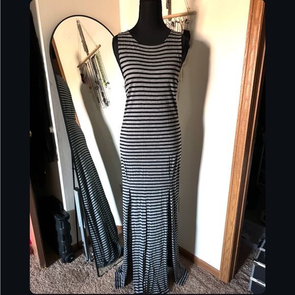 Striped Maxi Dress - Picture 1 of 2